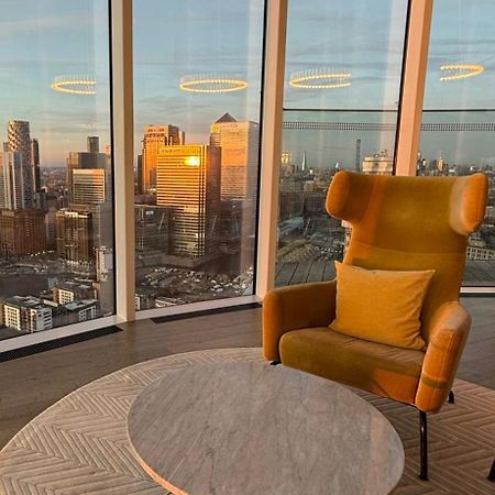 Luxury Modern 2 Bed Flat With Balcony And City View - Canary Wharf City Center Londres Exterior foto